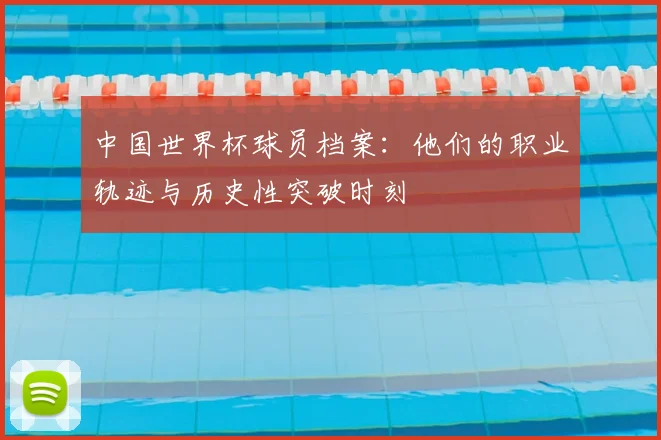 中国世界杯球员档案：他们的职业轨迹与历史性突破时刻
